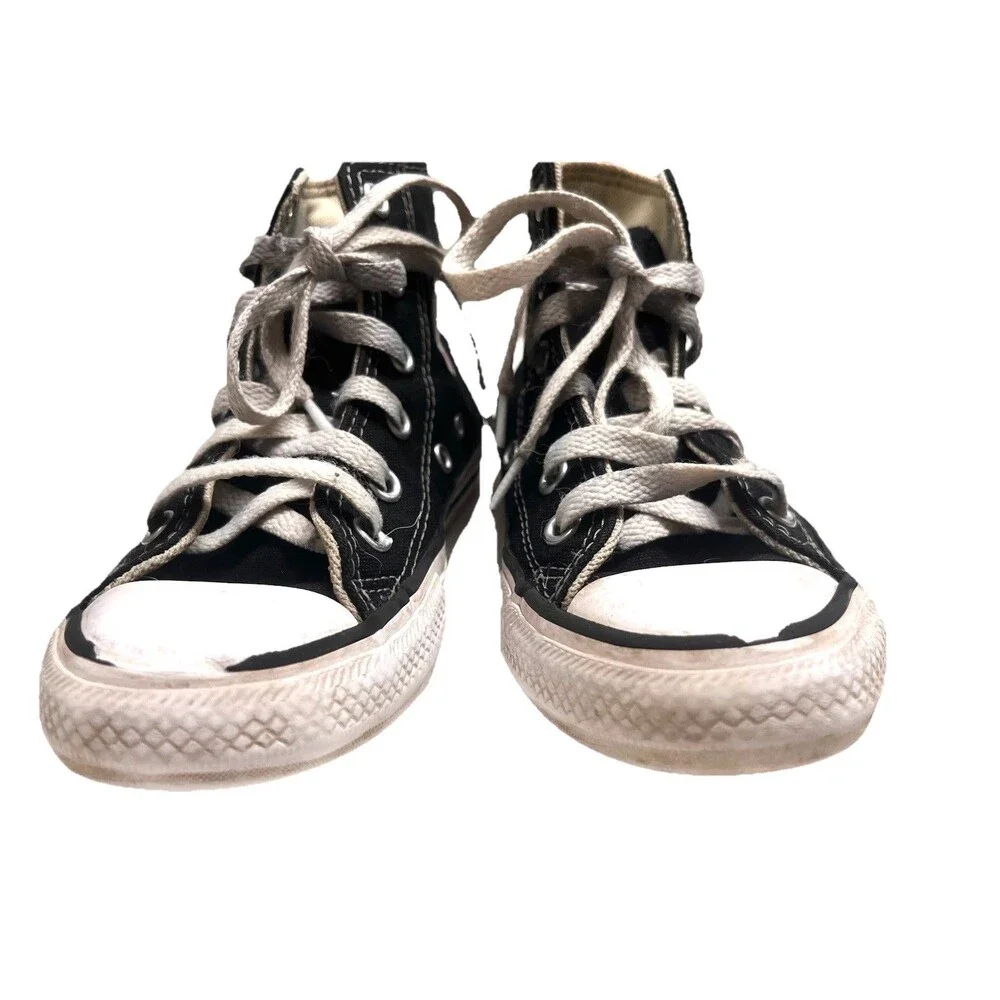 Converse Chuck Taylor All Star High Top Black Youth Size 12 Lace Up Sneaker